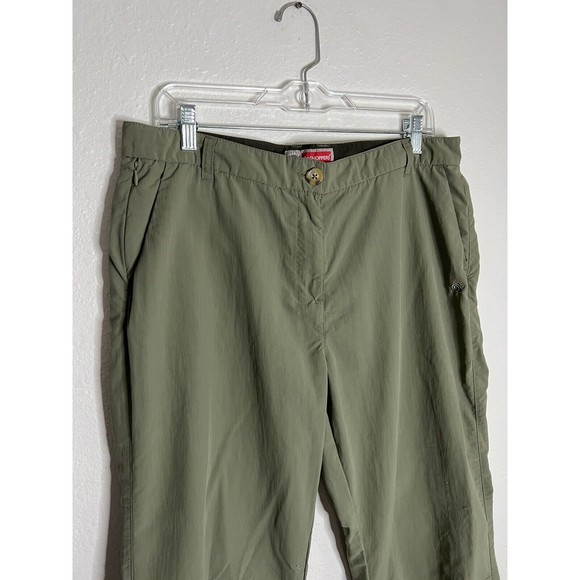 Craghoppers Pants Womens size 10 Regular Green Insect Shield Outdoor - Picture 2 of 9